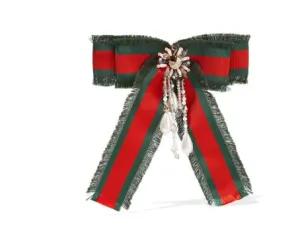 Gucci Iconic Web Brooch