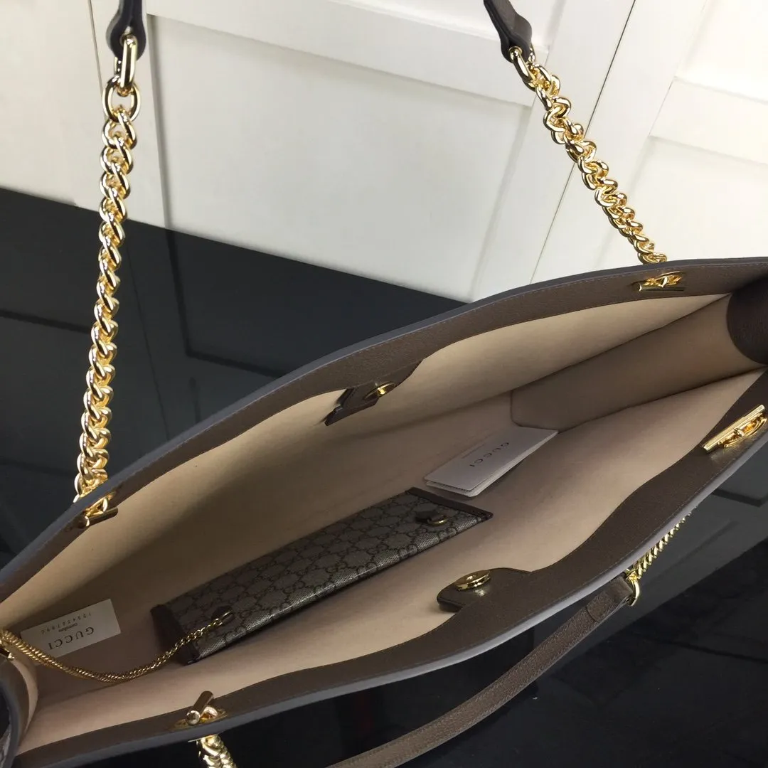 Gucci Rajah GG Canvas Tote Bag