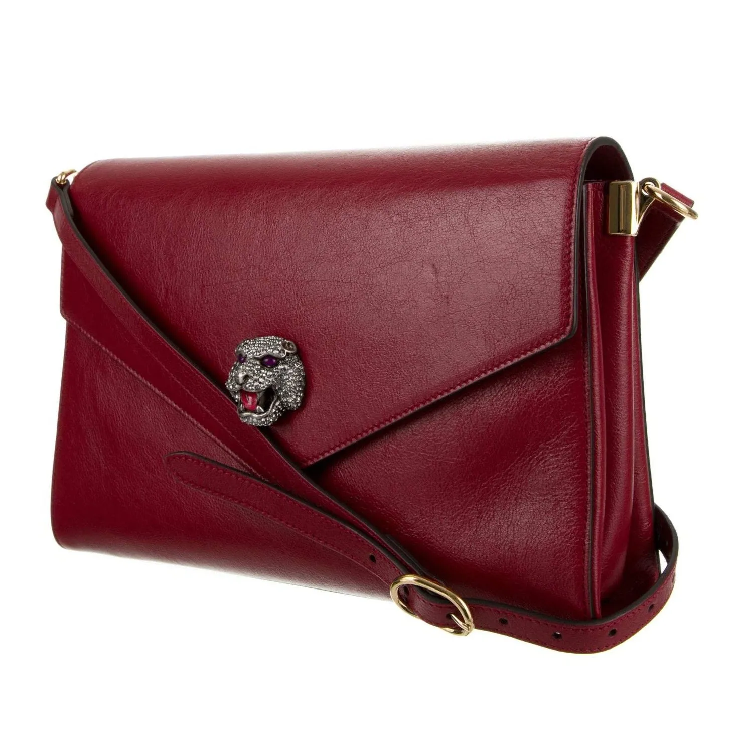 Gucci Thiara Envelope Shoulder Bag in Red