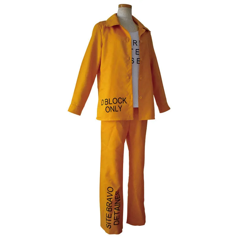 Harley Orange Prison Cosplay Costume