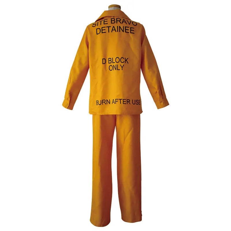 Harley Orange Prison Cosplay Costume