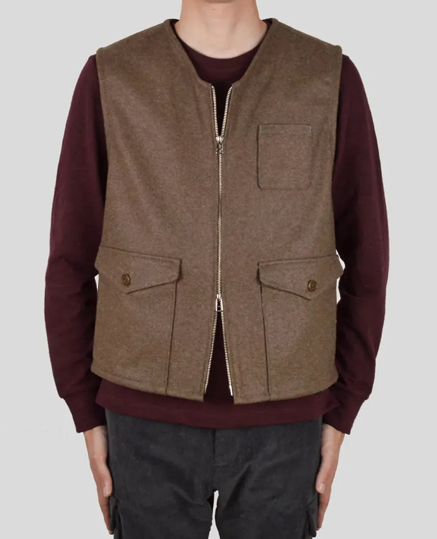 Hazel Wool Field Vest
