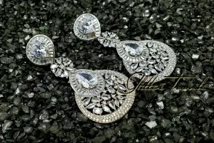 Kanan Silver AD Long Earrings