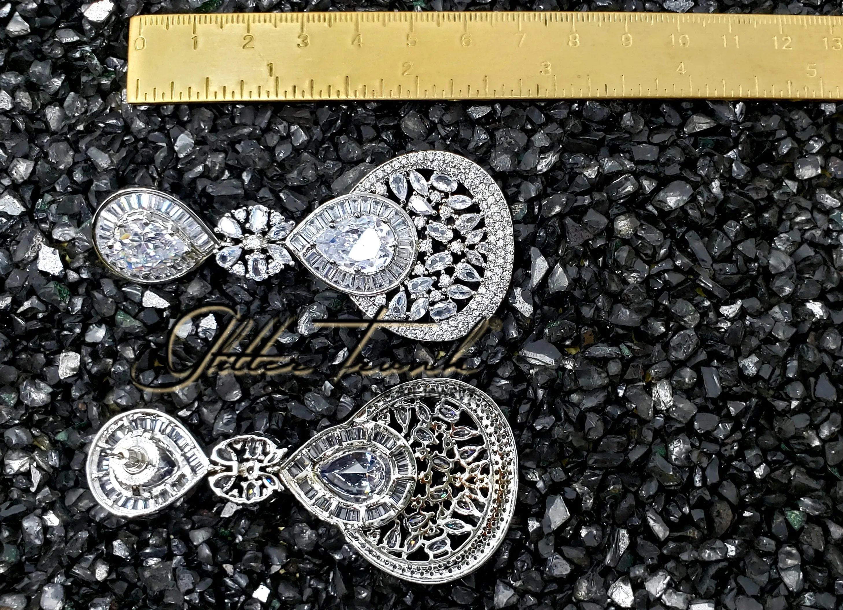 Kanan Silver AD Long Earrings