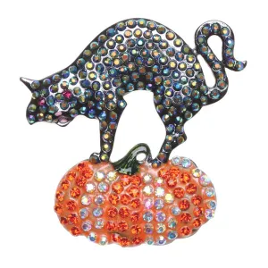 Kirks Folly Cat Walker Halloween Pin