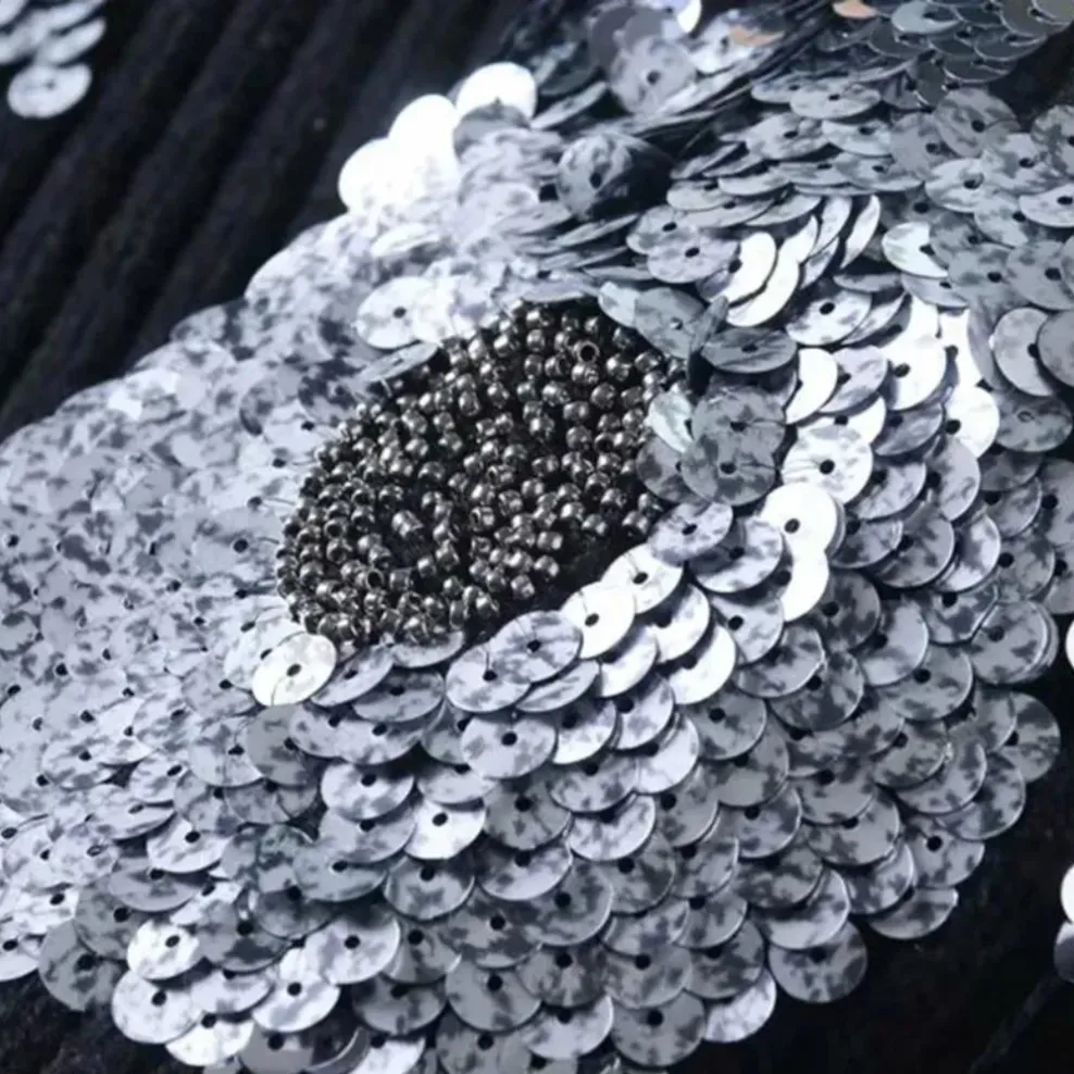 Laini - glamorous sequin sweater for women