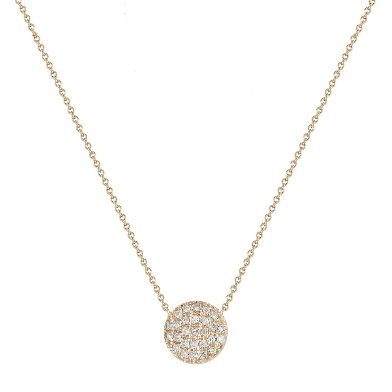 Lauren Joy Medium Disc Necklace
