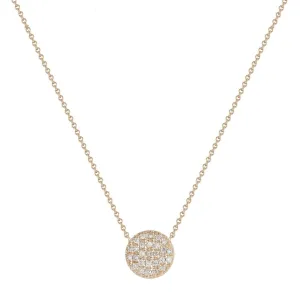 Lauren Joy Medium Disc Necklace