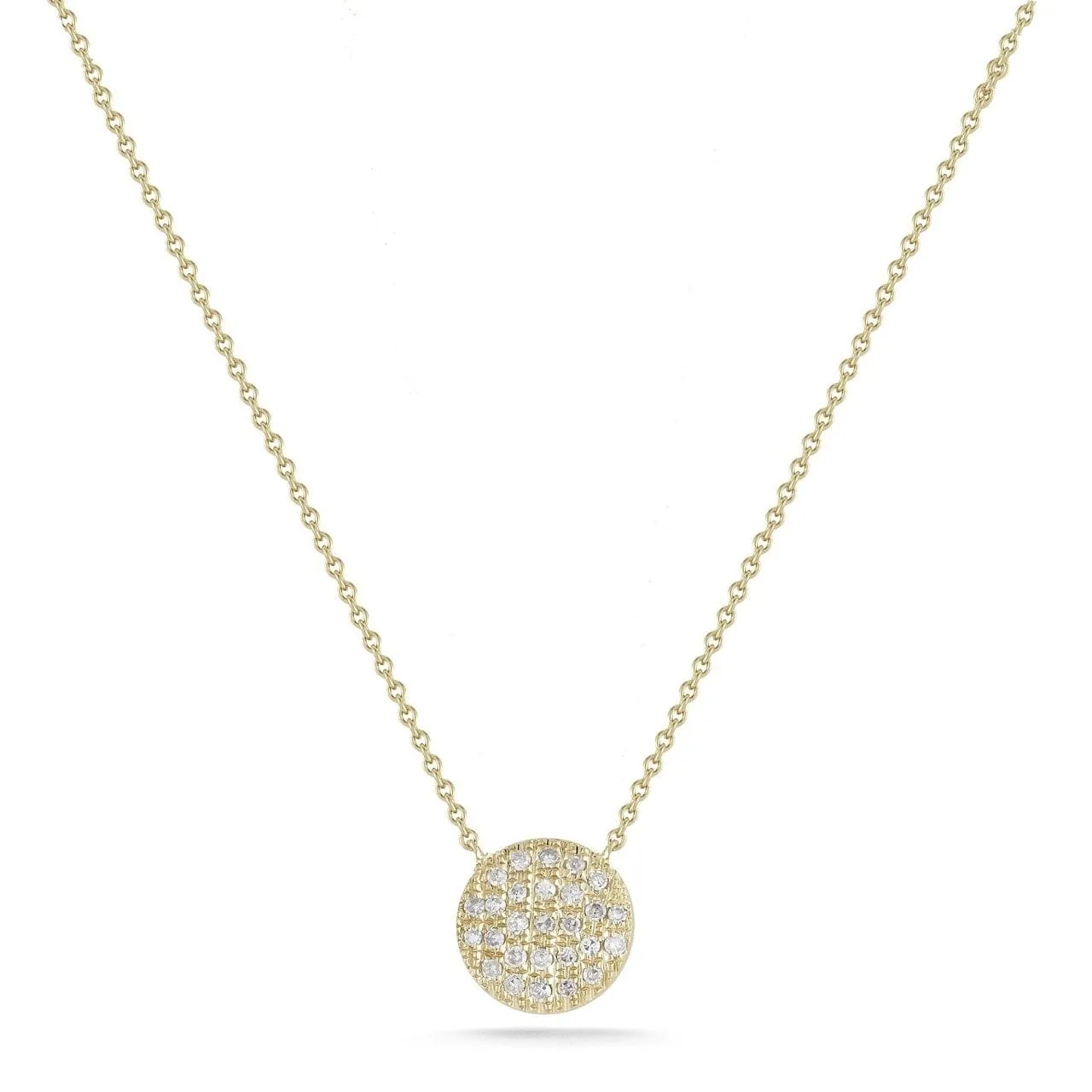 Lauren Joy Medium Disc Necklace