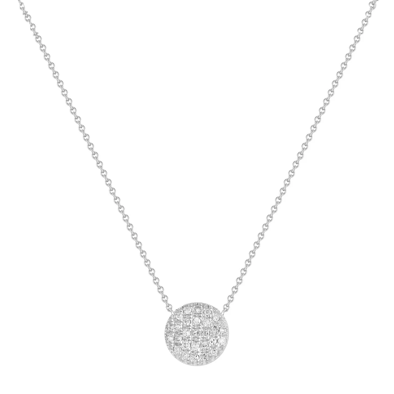 Lauren Joy Medium Disc Necklace