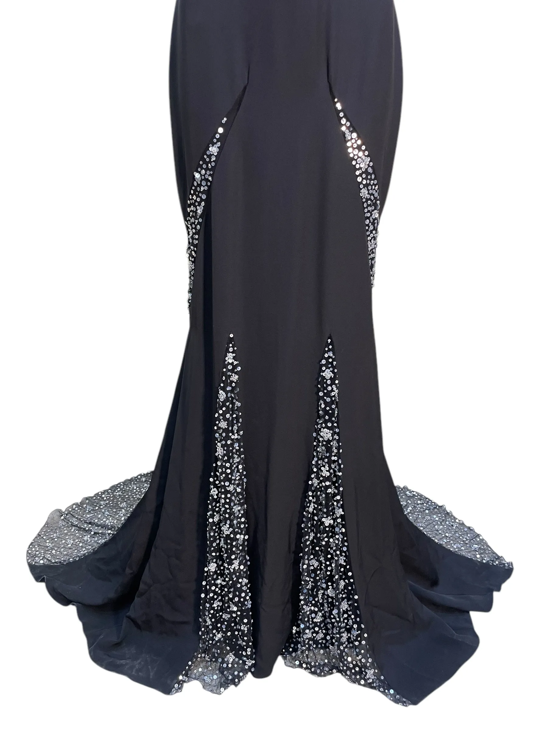 Lorena Sarbu Sequin Sparkle Red Carpet Gown