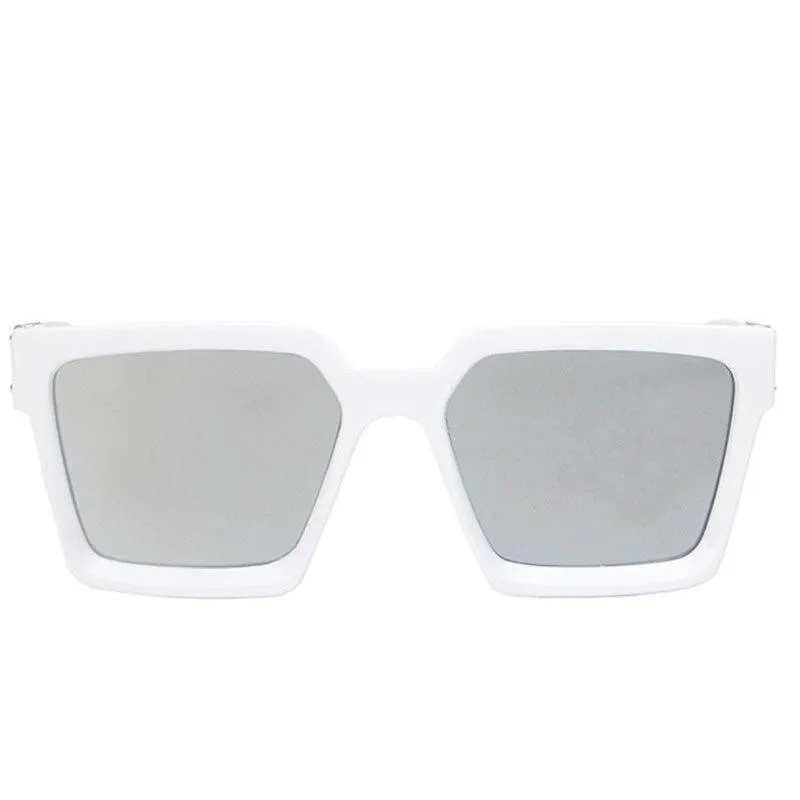 Luxury Retro Sunglasses Women Square Brand Sunglasses Women Mirror Sun Glasses Men Eyewear