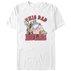 Mad Engine Disney Princess Triton Rules Men's T-Shirt