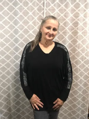 Made In Italy - Studded Sweater
