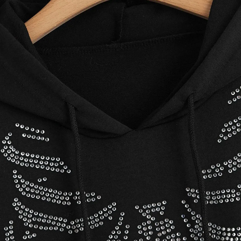Make a Statement with Rhinestone-Embellished Hoodies