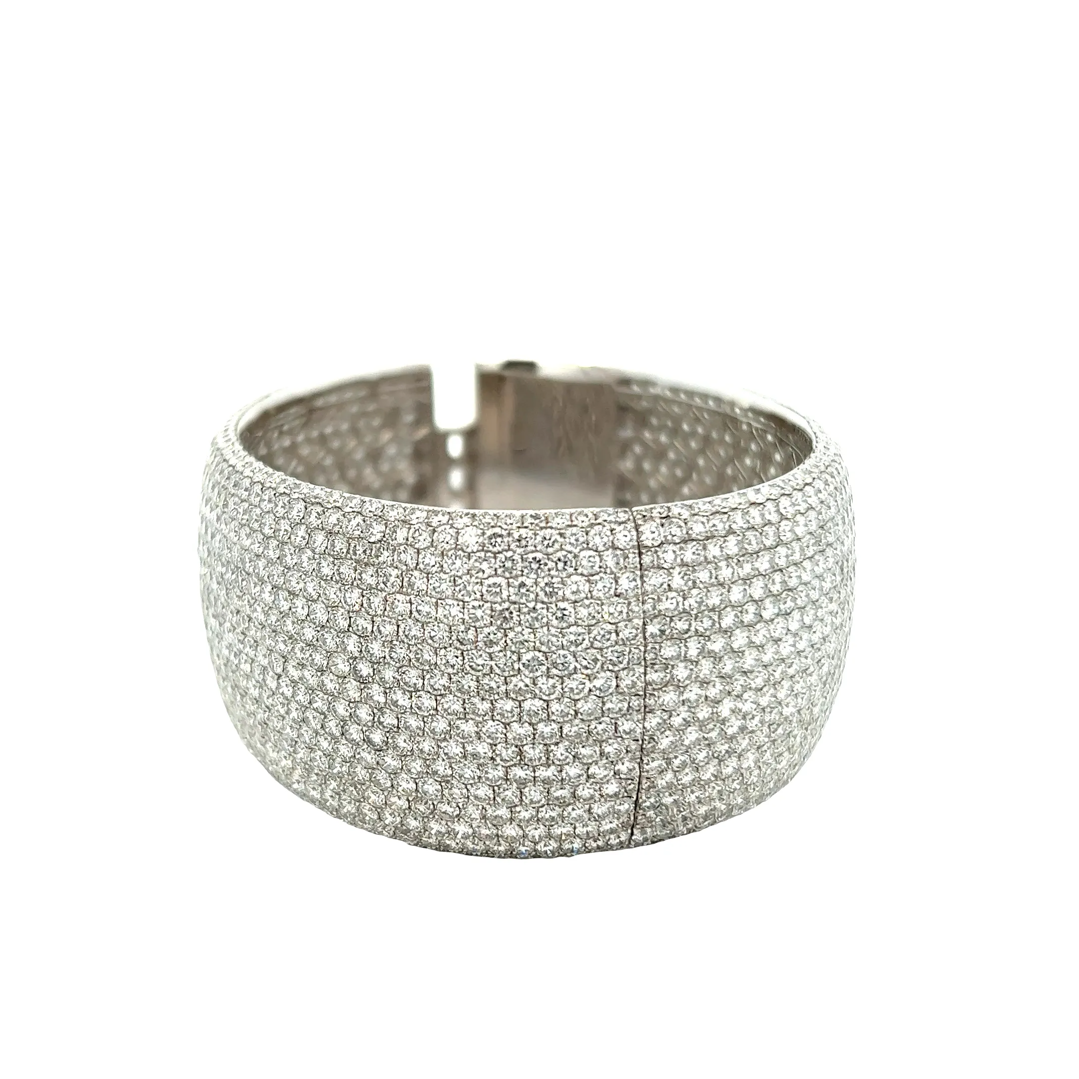 MICRO PAVE DIAMOND BANGLE BRACELET