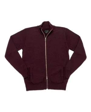 Mockneck Sweater Maroon