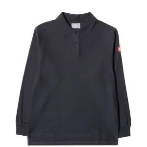 OVERDYE RIB LONG SLEEVE POLO