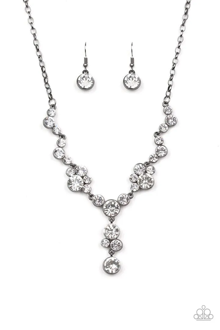 Paparazzi Inner Light Necklace Black