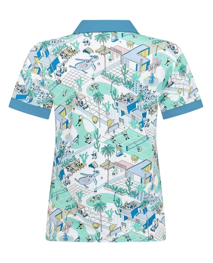 Penguin Palm Springs Golf Polo Shirt