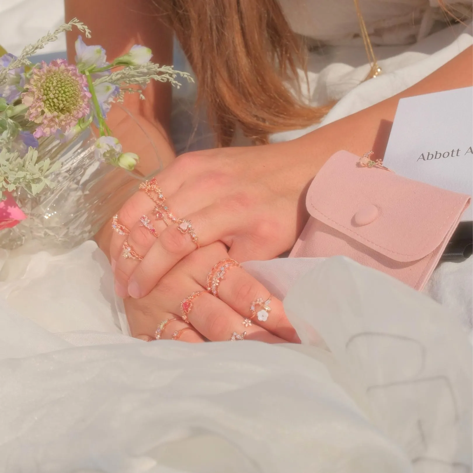 Pink Gem Ring - Nova