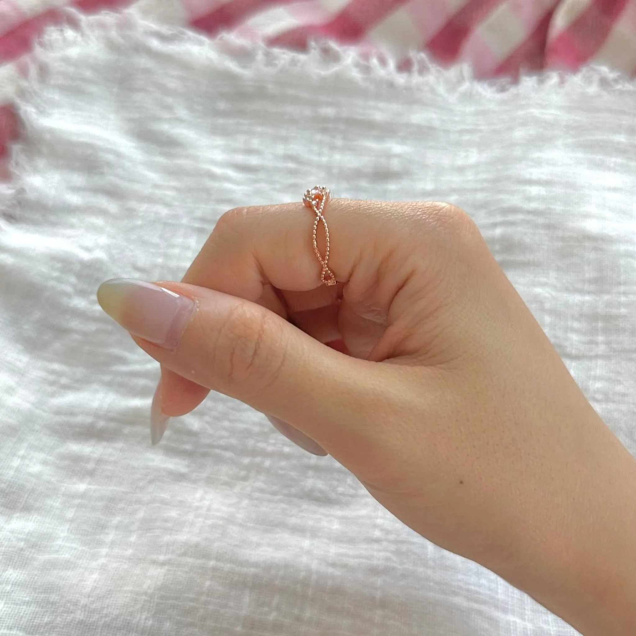 Pink Gem Ring - Nova