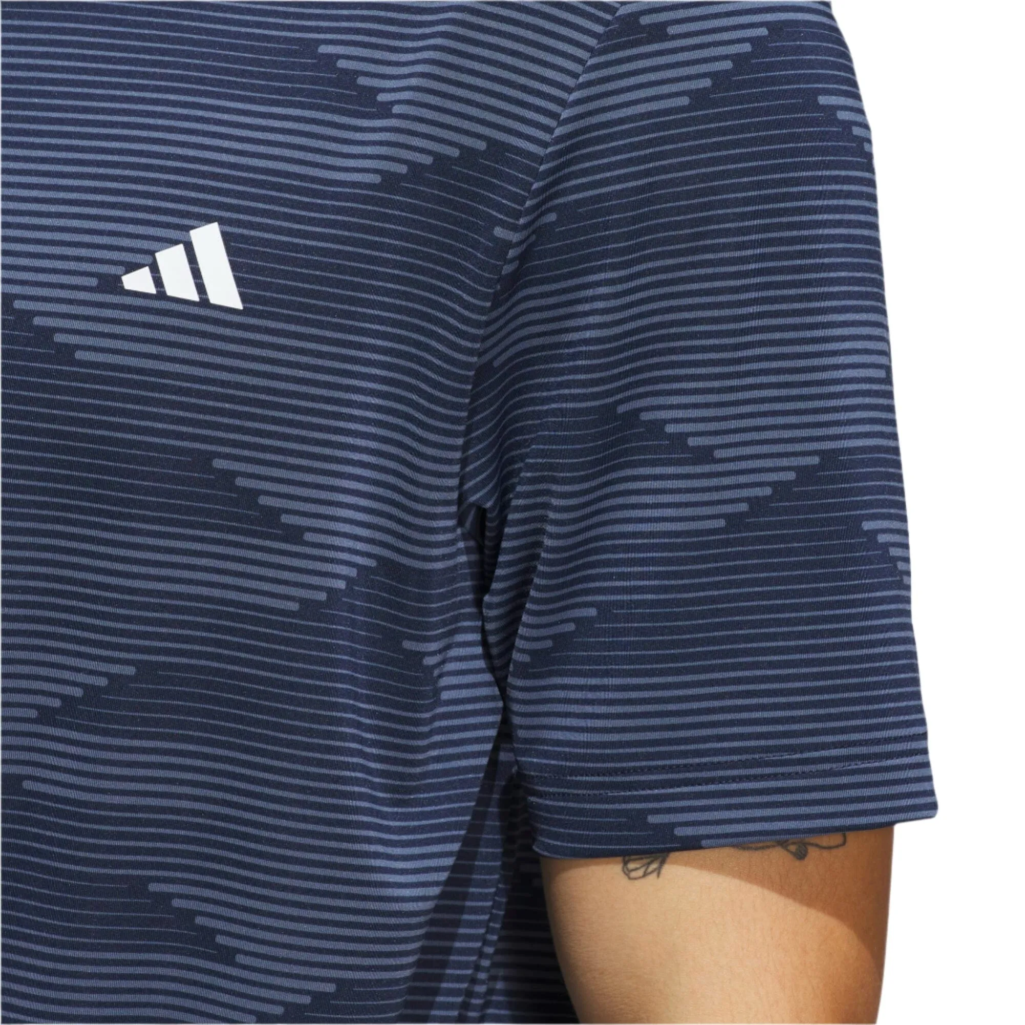 Polo de rayas adidas Ultimate365 Speed