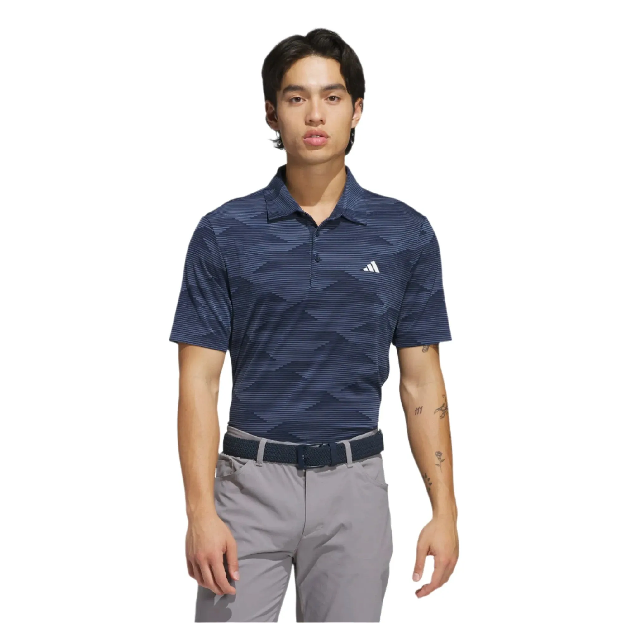 Polo de rayas adidas Ultimate365 Speed
