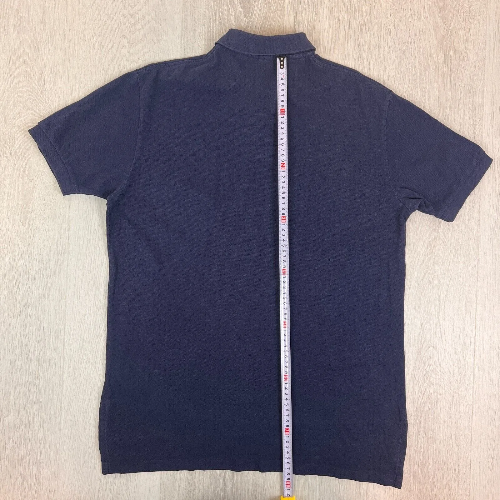 Polo Ralph Lauren Mens Navy Blue Polo Shirt Size Large