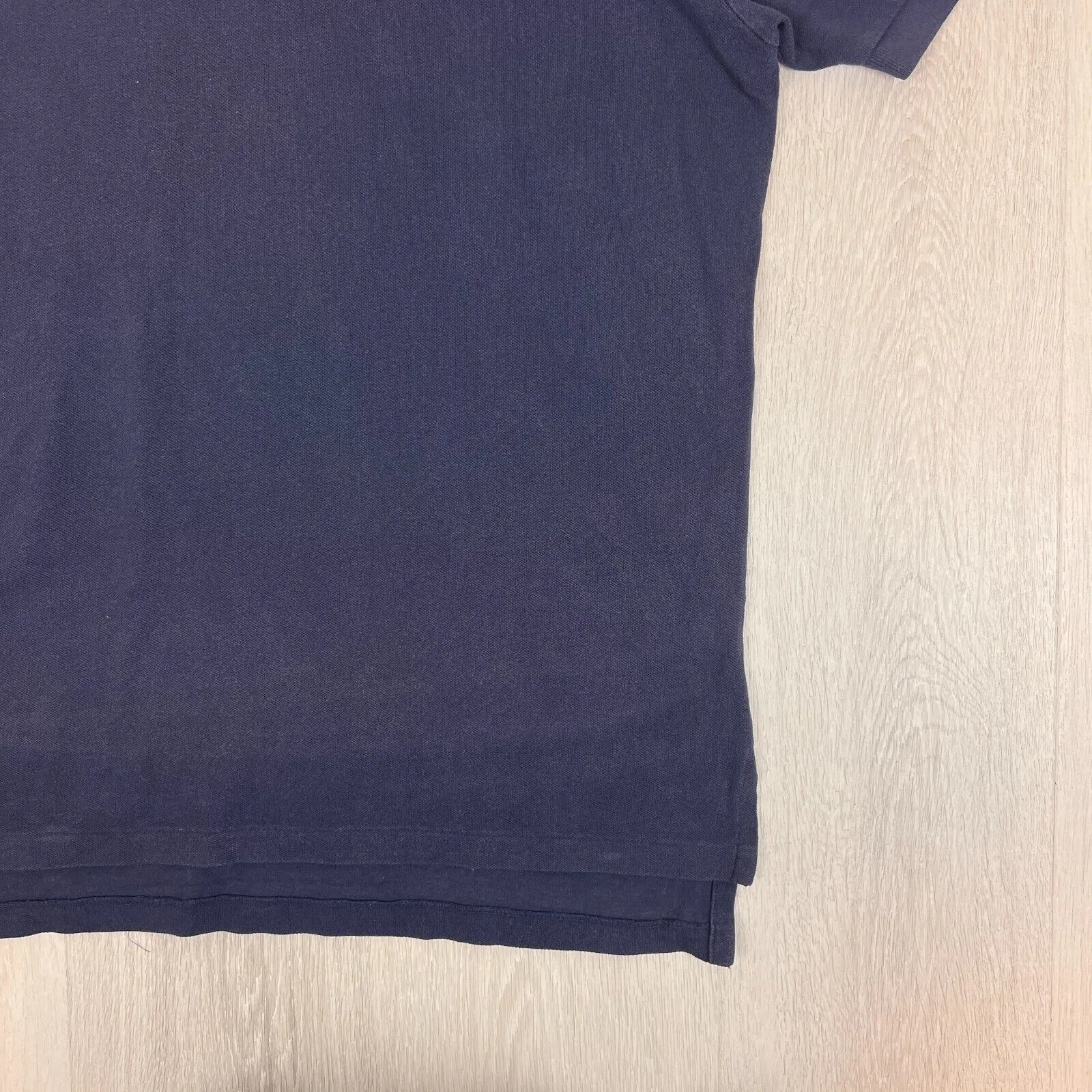 Polo Ralph Lauren Mens Navy Blue Polo Shirt Size Large