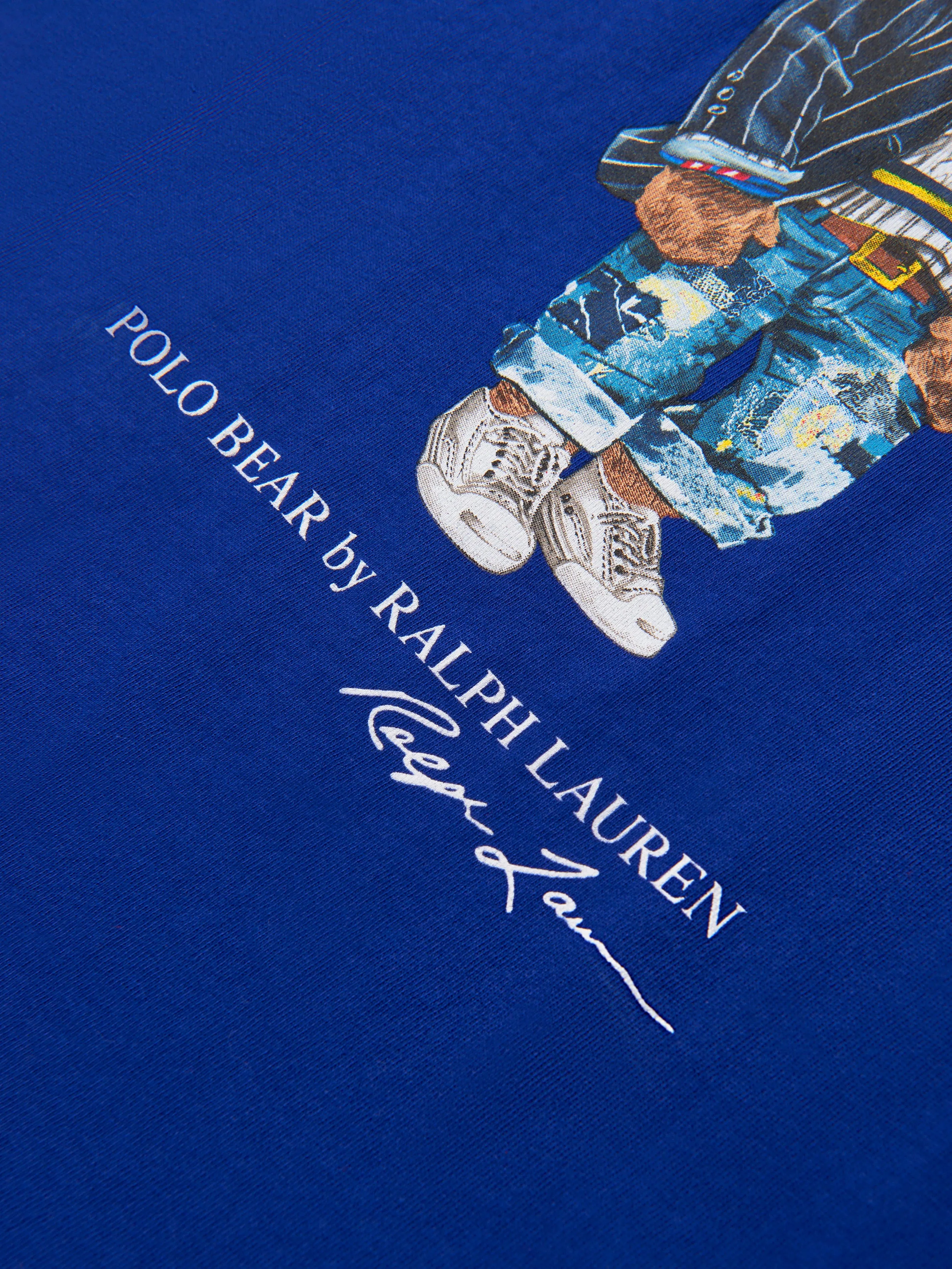 Ralph Lauren Boys Cotton Jersey Polo Bear T-Shirt