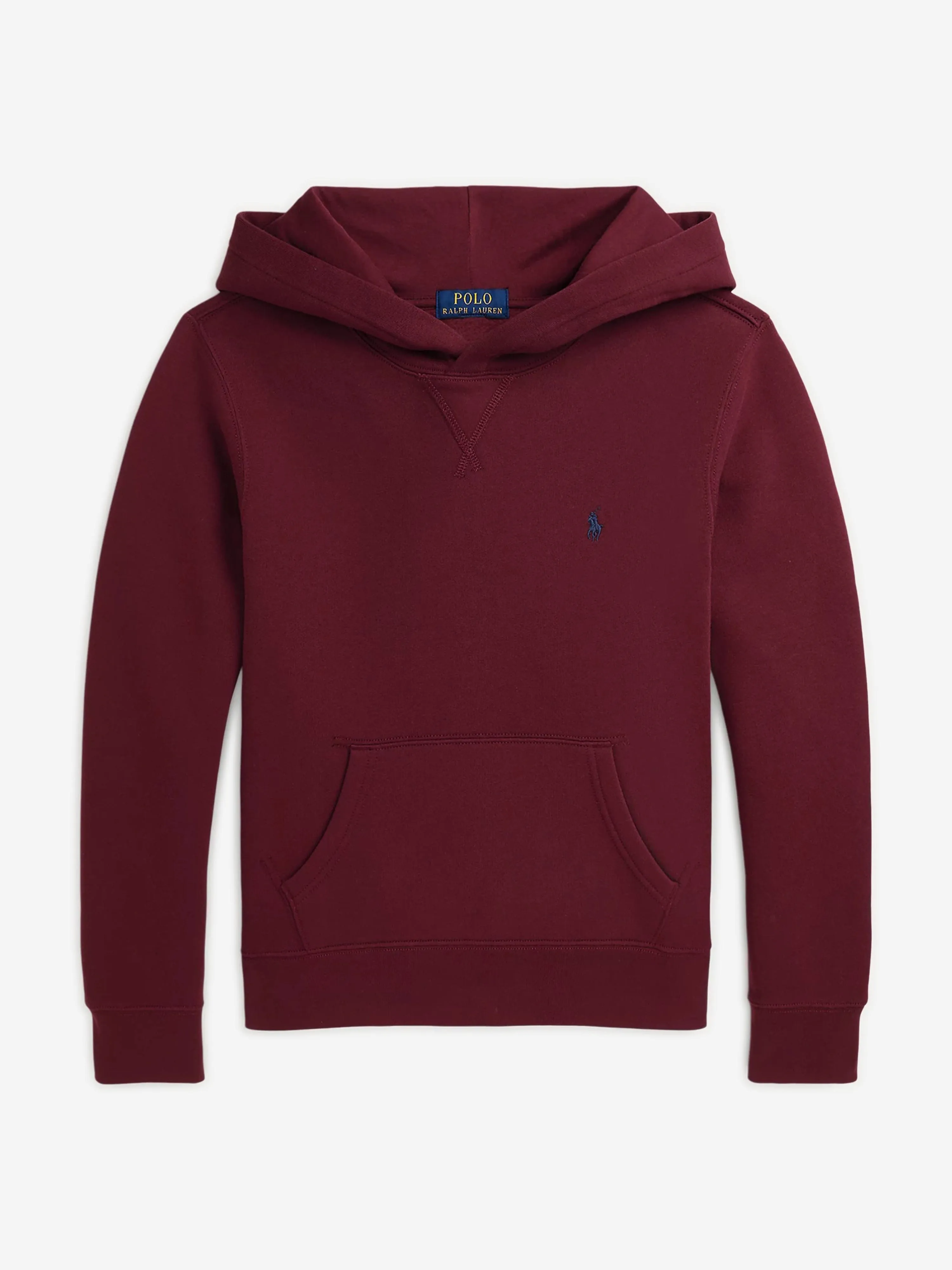 Ralph Lauren Boys Logo Hoodie in Red