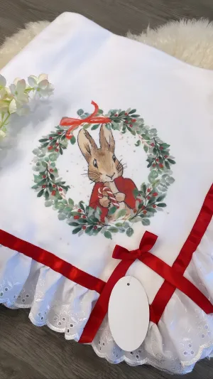 Red Peter Rabbit blanket