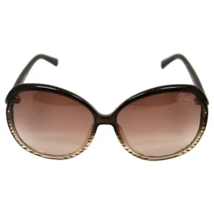 Roberto Cavalli RC668S Aneto 50F - Black/Dark Grey