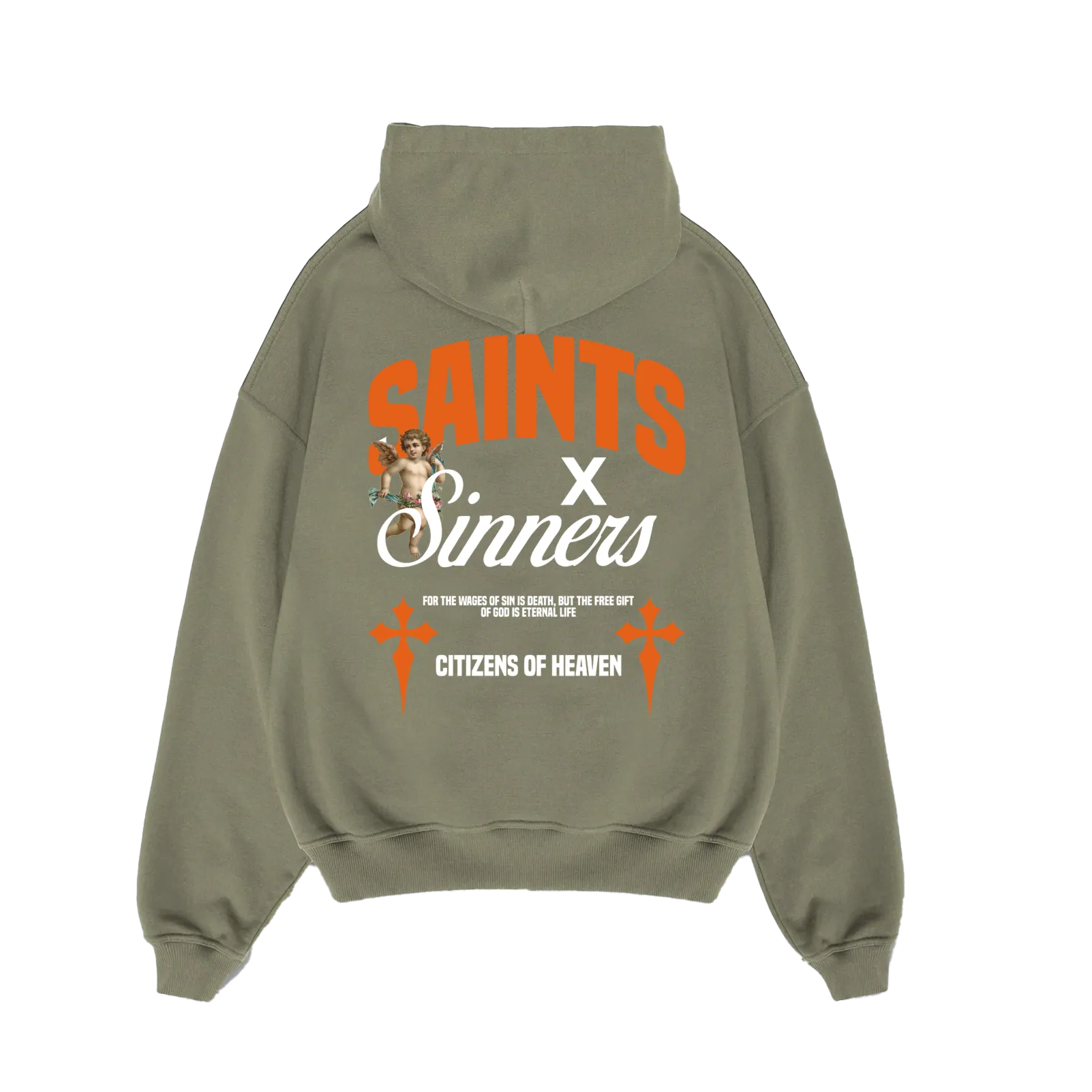 Saints x Sinners Hoodie- Olive