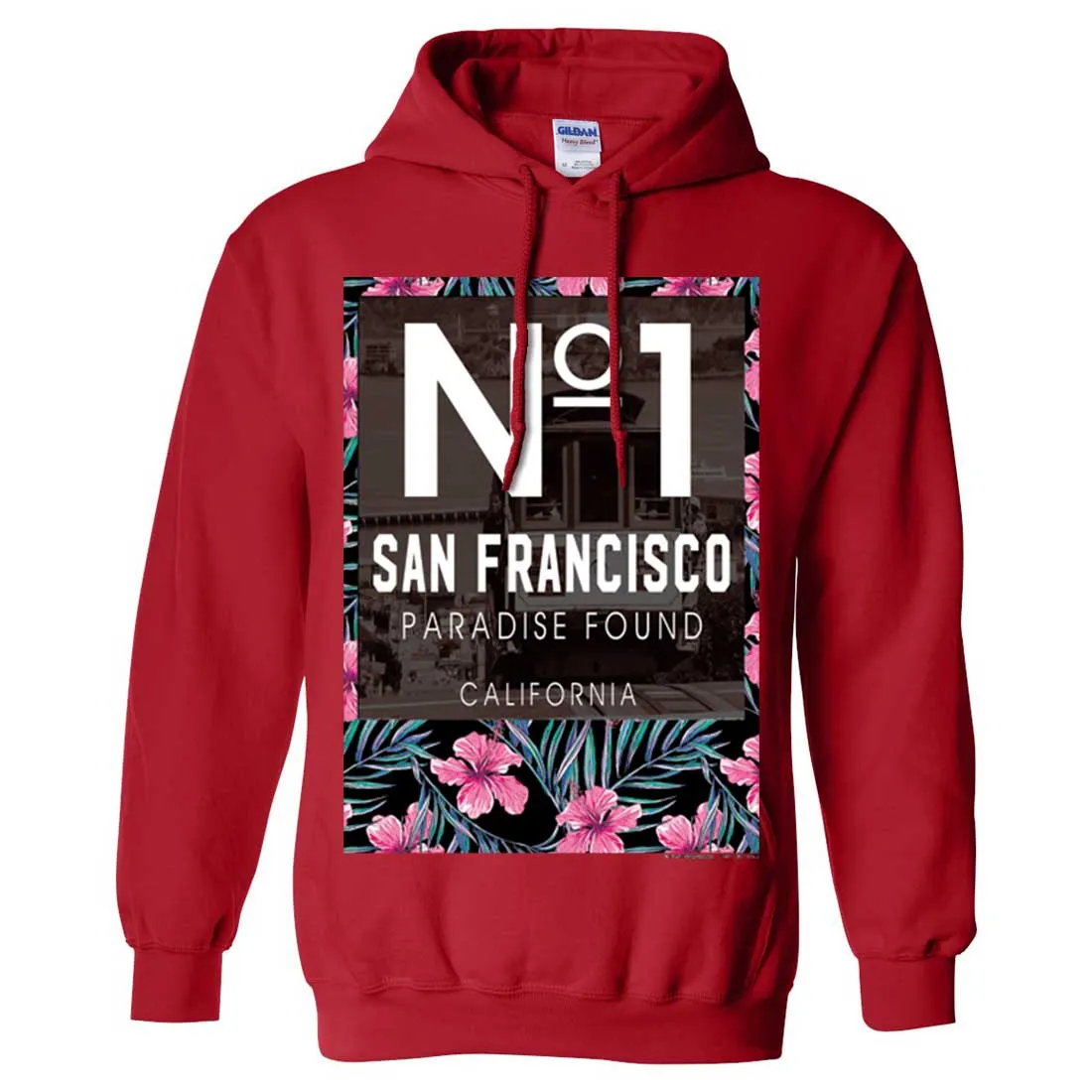 San Francisco No. 1 Paradise Found California Sweatshirt Hoodie