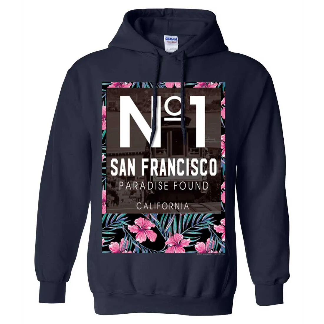San Francisco No. 1 Paradise Found California Sweatshirt Hoodie