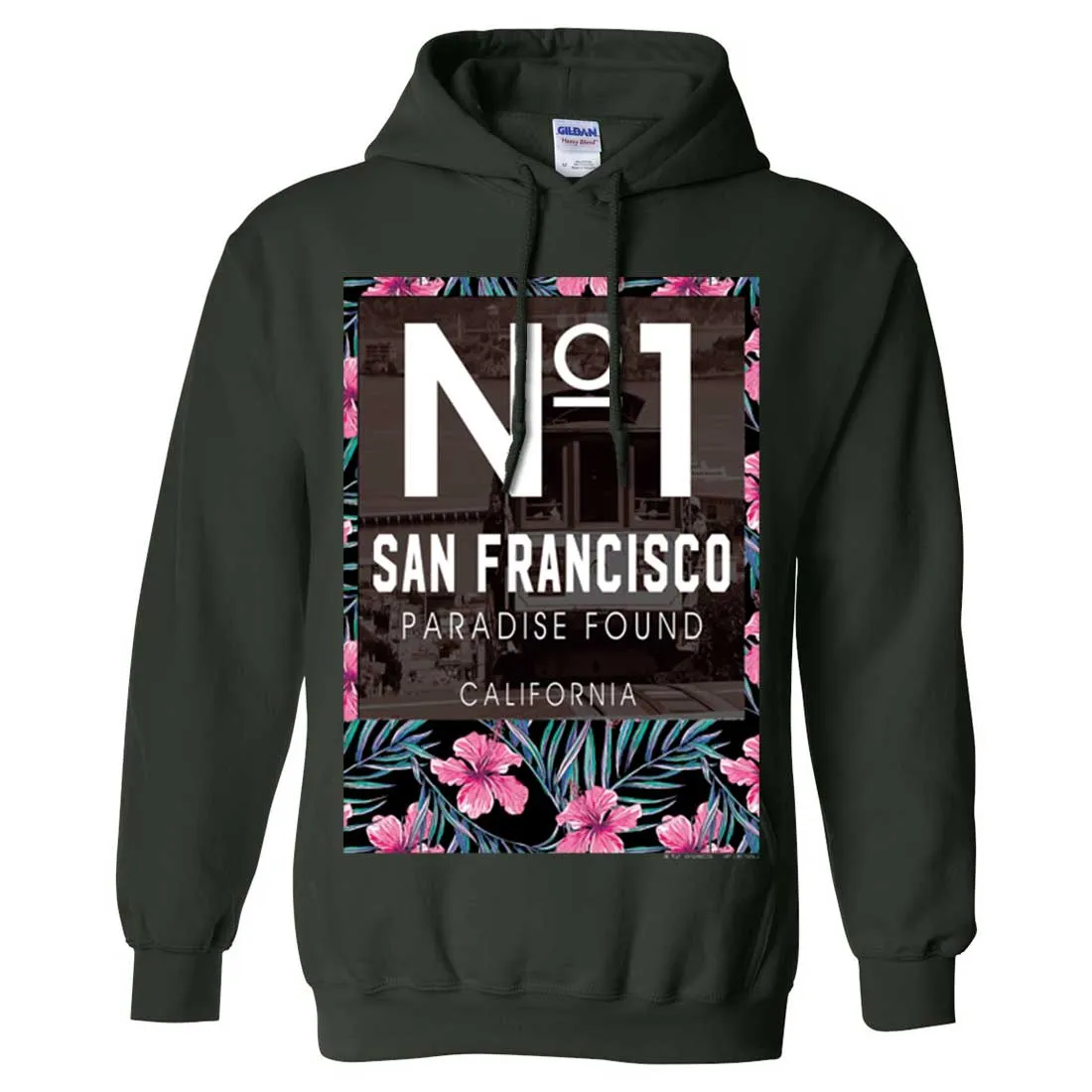 San Francisco No. 1 Paradise Found California Sweatshirt Hoodie