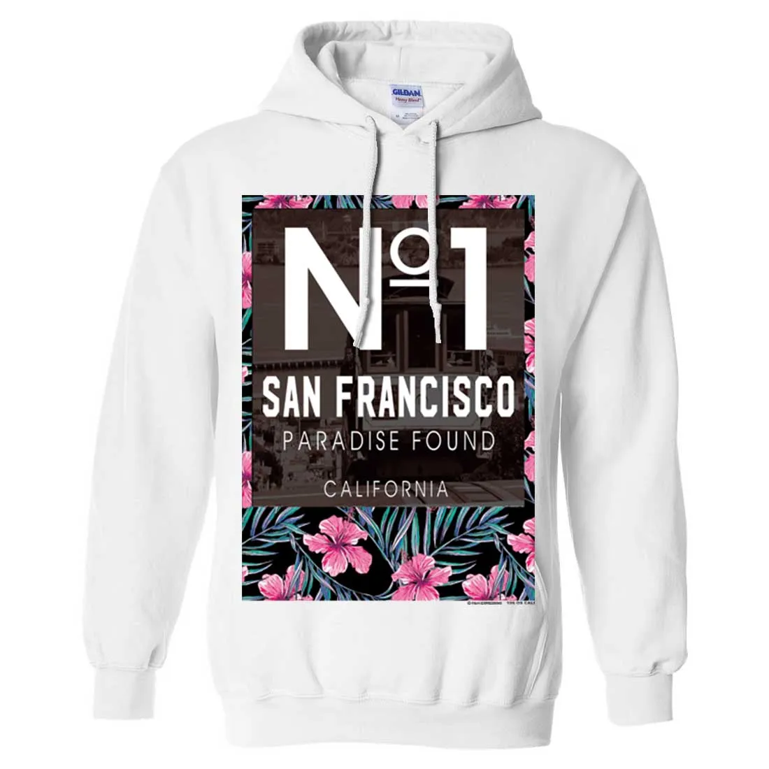 San Francisco No. 1 Paradise Found California Sweatshirt Hoodie
