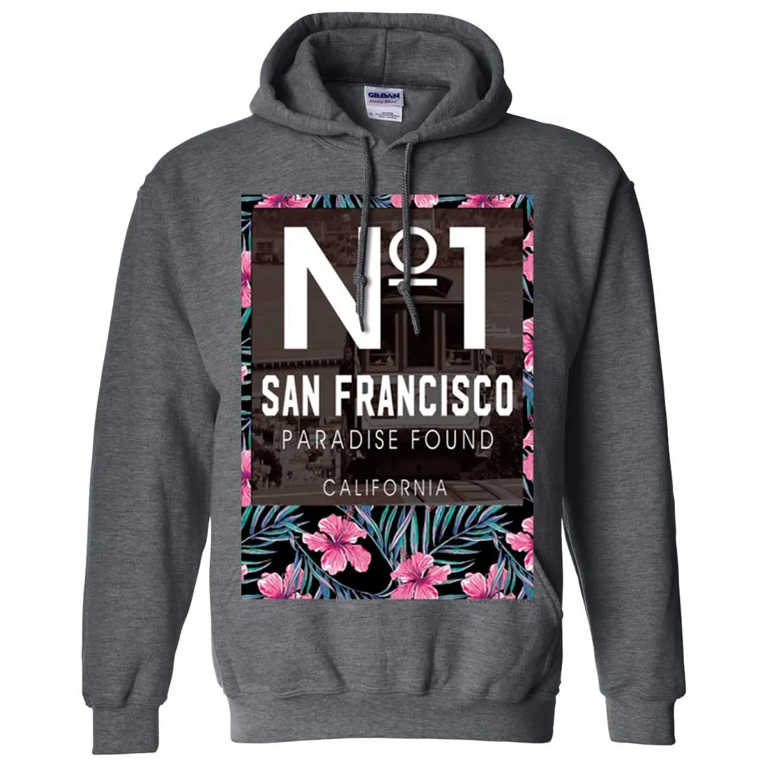 San Francisco No. 1 Paradise Found California Sweatshirt Hoodie