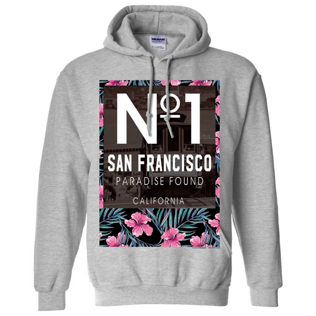 San Francisco No. 1 Paradise Found California Sweatshirt Hoodie