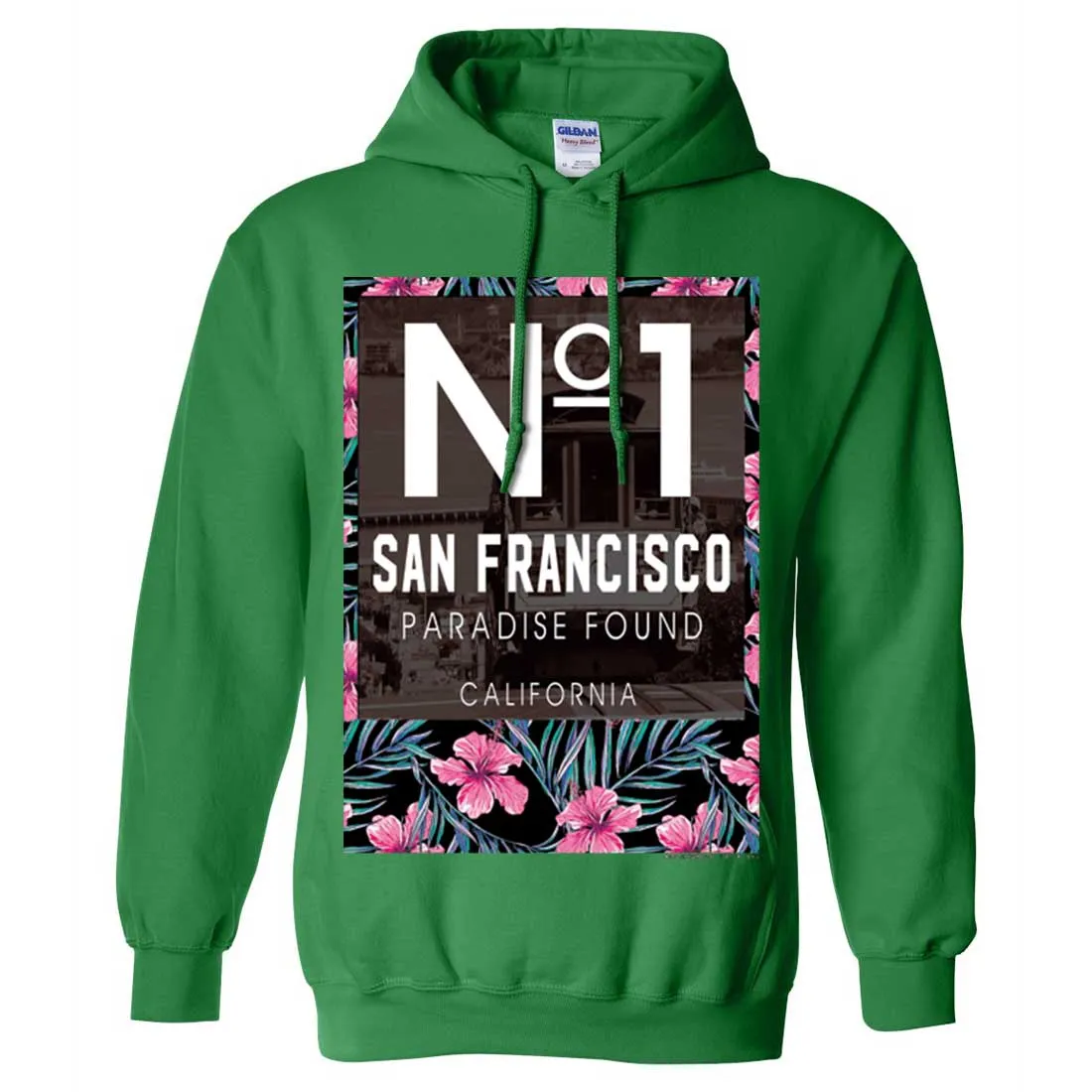 San Francisco No. 1 Paradise Found California Sweatshirt Hoodie
