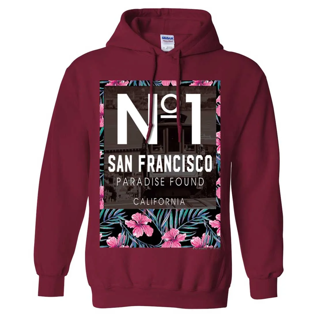 San Francisco No. 1 Paradise Found California Sweatshirt Hoodie