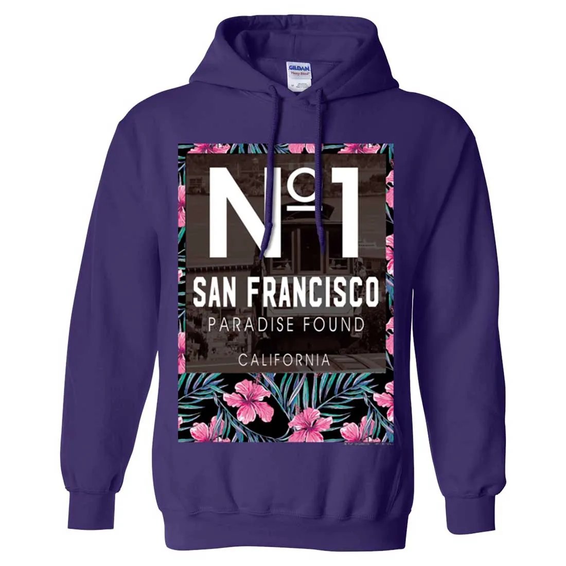 San Francisco No. 1 Paradise Found California Sweatshirt Hoodie