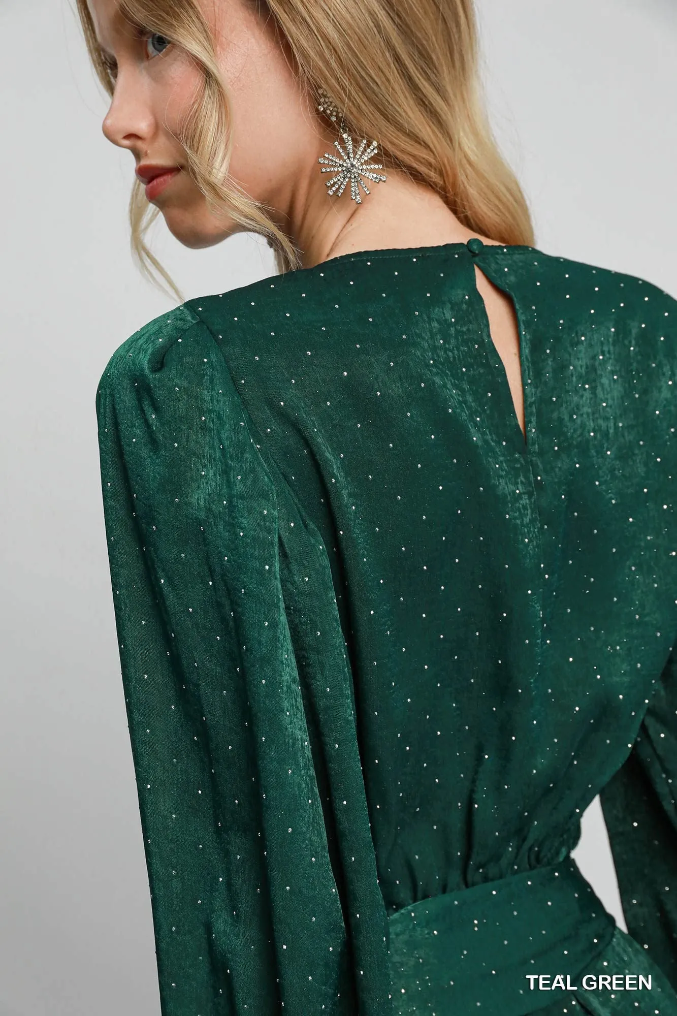 Satin Shimmer Dress