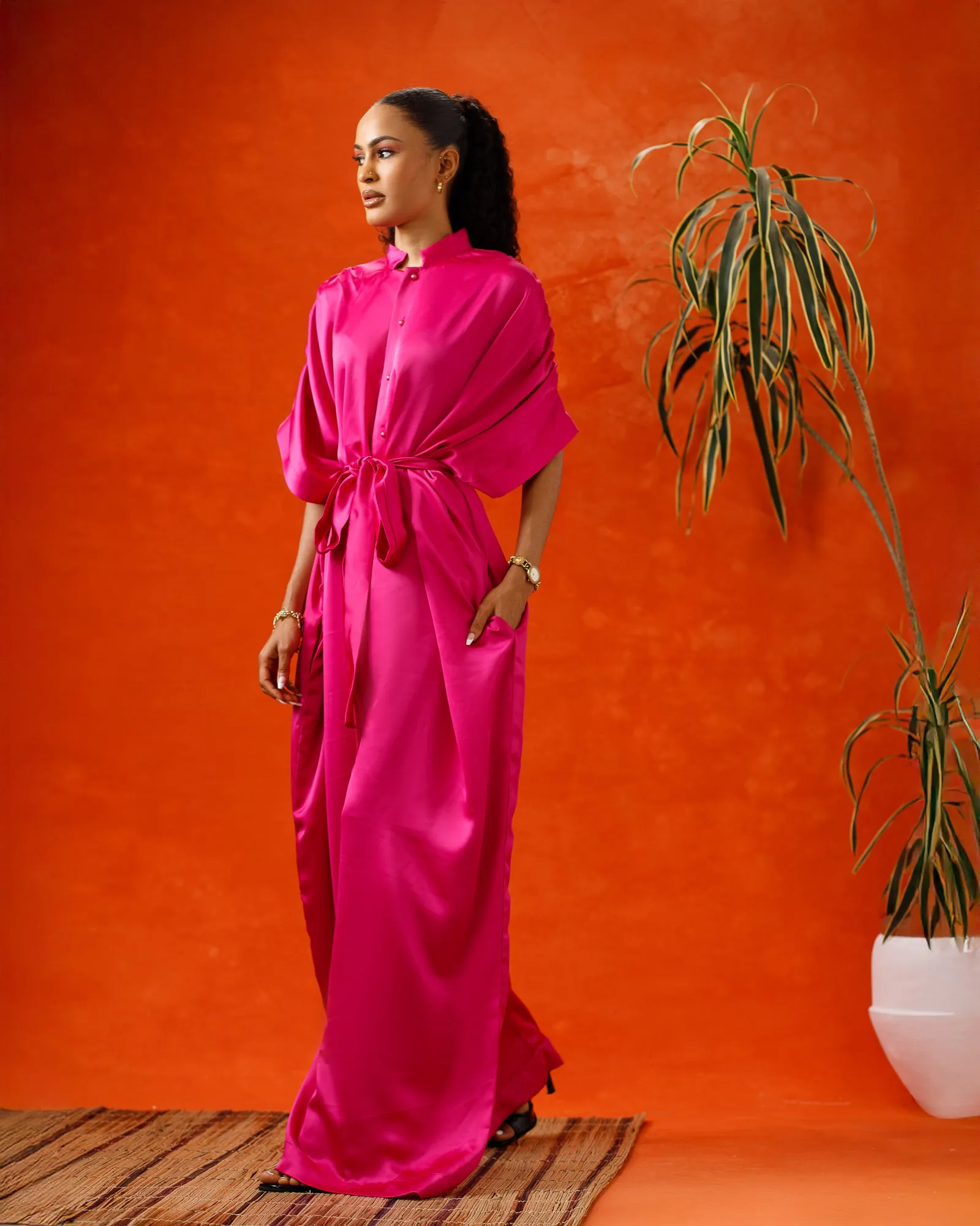 Serena Button-Up Jumpsuit