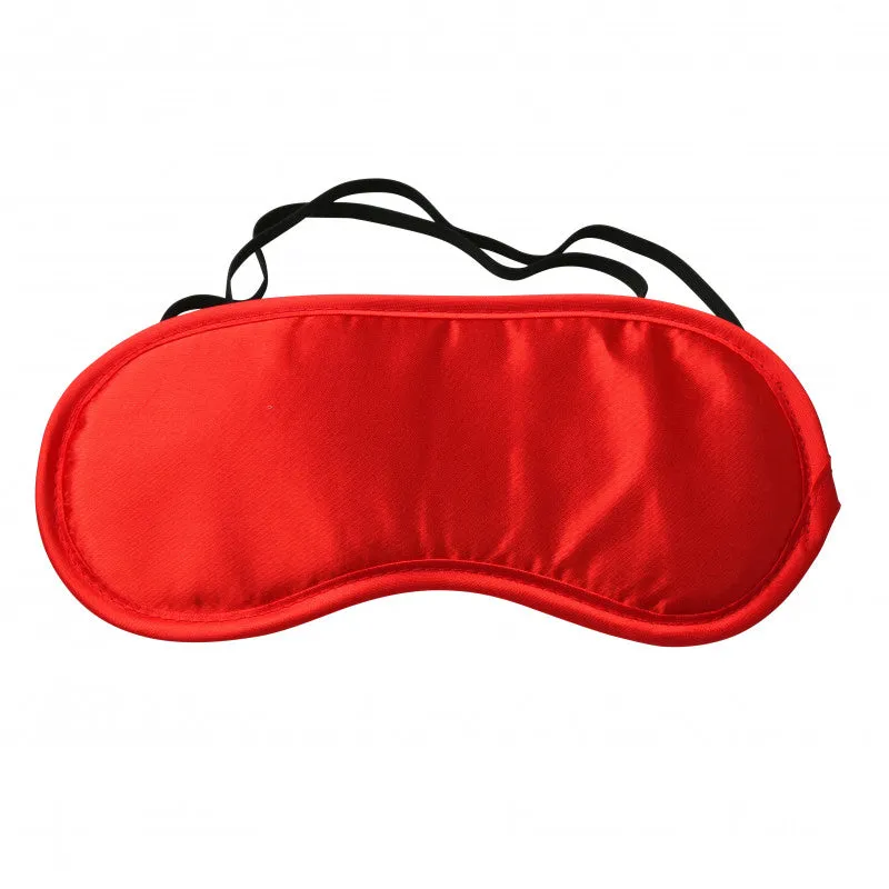 Sex and Mischief Satin Red Blindfold