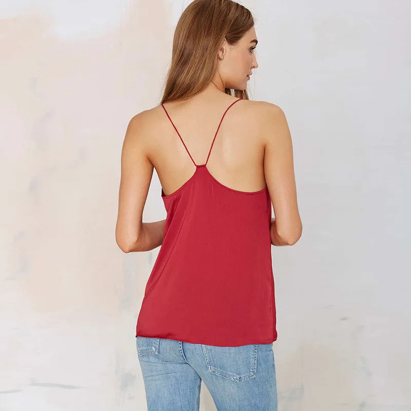 Sexy V-neck Backless Y Type Of Condole Belt Small Vest