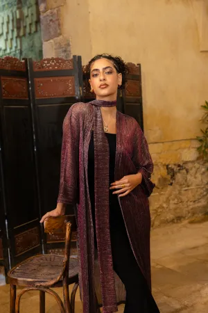 Shimmering Tencel Cardigan