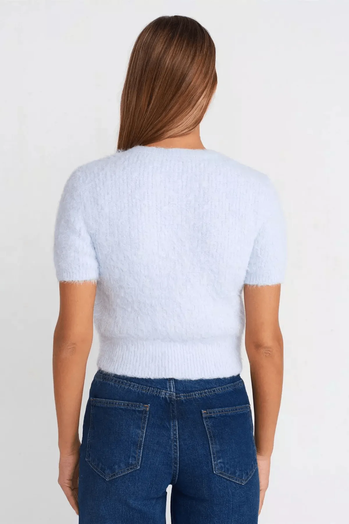Short Sleeve Soft Sweater